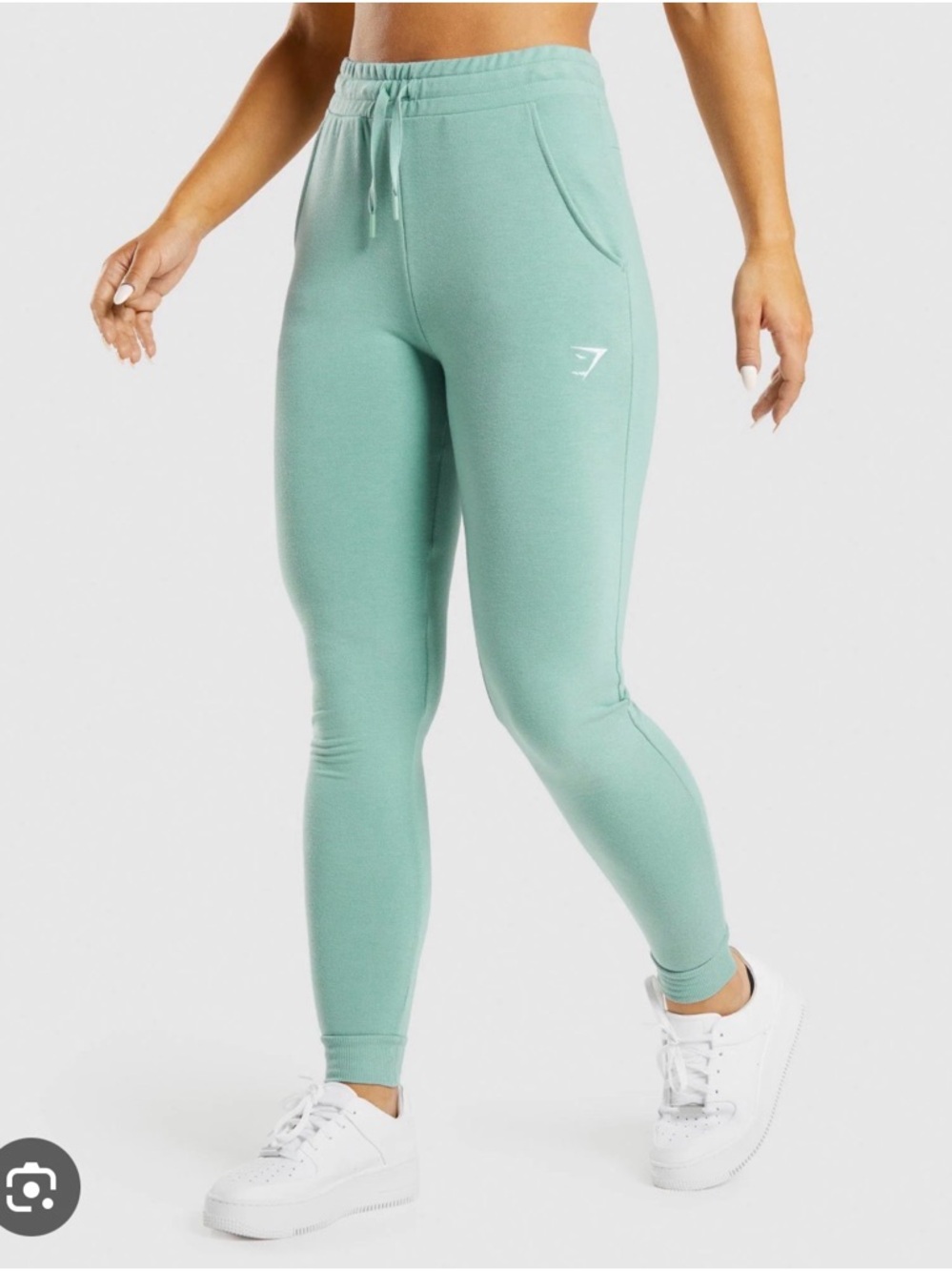 Gymshark Women’s Pippa Mint Green High-Waist Joggers